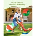 thumbnail image 2 of Kids 360 Degree Rotating Seesaw Teeter Totter with Handles 55 lbs Load Capacity per Seat Outdoor Playground Equipment for Children Aged 3 Plus Multi Colored, 2 of 7