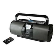 iLive IBCD3817DT - Boombox with Apple Dock cradle - black