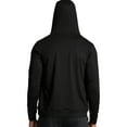 thumbnail image 4 of pstuiky camisas de manga larga para hombre, Sudadera deportiva con capucha y cremallera de manga larga de color liso para hombre Tops de talla grande para hombre xxxl, 4 of 8