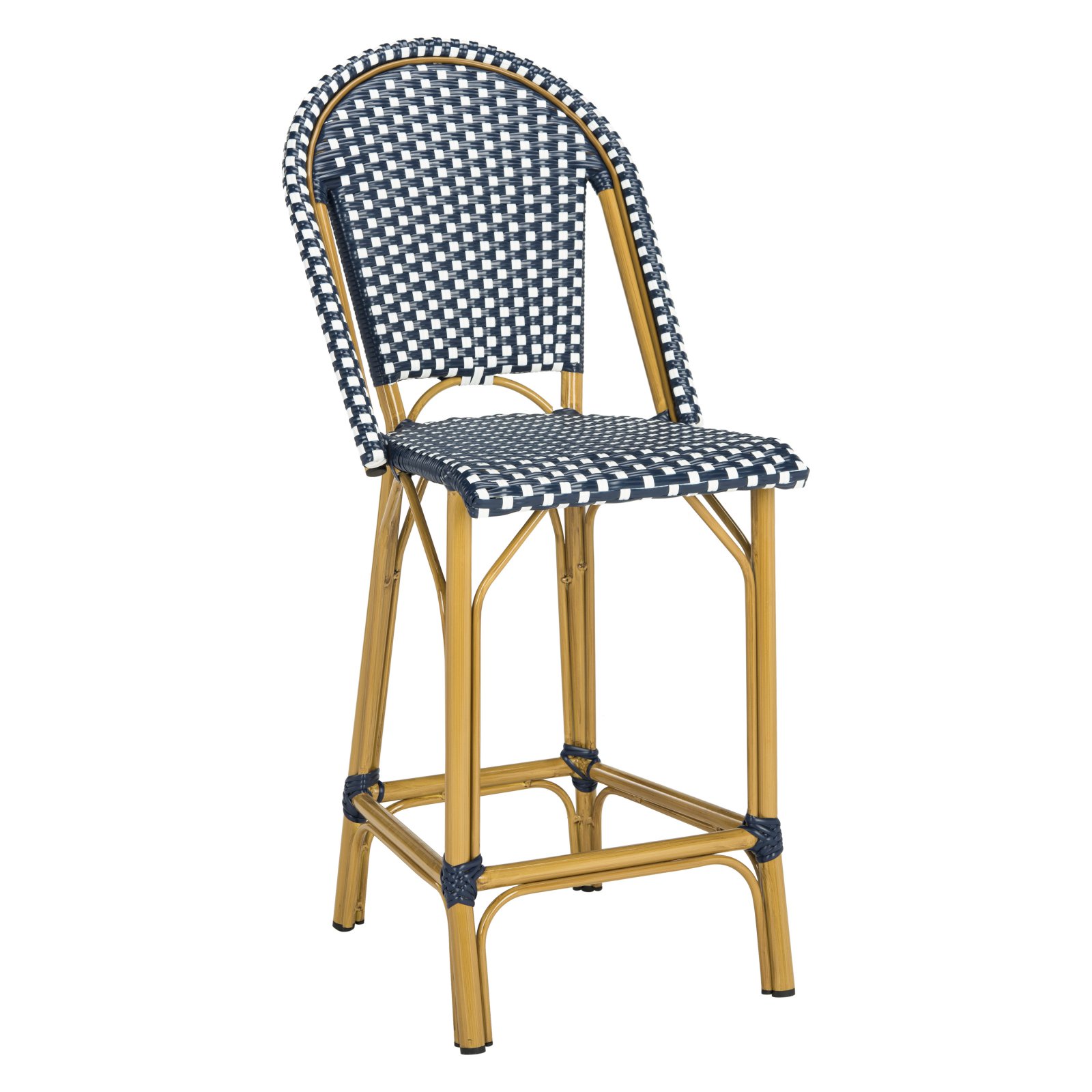 Safavieh Gresley Outdoor French Bistro Stacking Counter Stool - Walmart.com