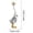 B, variant on Whimsical Farmer‑Style Long‑Neck Goose Statue Ornament, All‑Weather Resin Outdoor Porch Garden Decor, Playful Rustic Yard Sculpture for Seasonal Outdoor Home Decoration