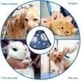 thumbnail image 4 of Baseball Softball Balls Soft Cat Dog Recovery Collar Adjustable Cat Cone Wound Healing Protective After Surgery for Small Dogs, 4 of 7