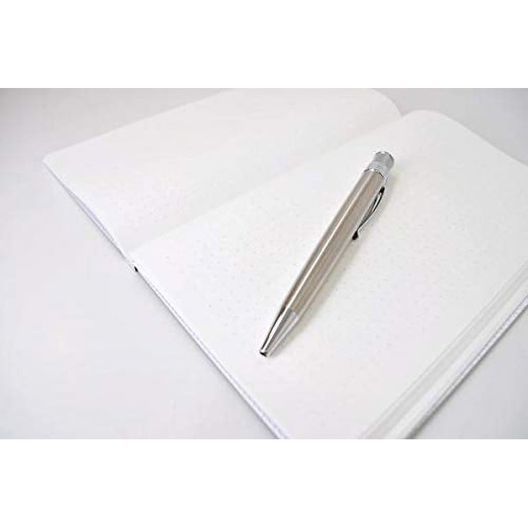 Stonit Stone Paper Notebook – Tree-Free Journal With Bungee Closure, Dotted Pages & Waterproof Design (Black)