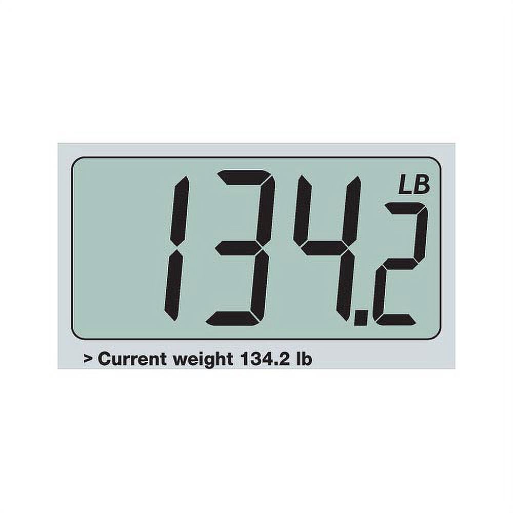 Digital Weight Scale for Home, Black, 300lb Capacity