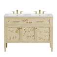 thumbnail image 5 of Modway Elysian 48" Double Sink Bathroom Vanity in Burl, 5 of 10