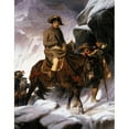 thumbnail image 3 of Paul Delaroche 12x14 Black Modern Framed Museum Art Print Titled - Napoleon Crossing the Alps (1850), 3 of 5