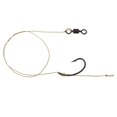 thumbnail image 3 of 2 uds., Aparejos de pesca de carpa, gancho de enlace, línea da, aparejos de pelo atados a mano 08 Macarena Cañas de pescar, 3 of 8