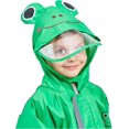 thumbnail image 5 of Traje de charco para niños y niñas, impermeable todo en uno, impermeable con capucha, impermeable ligero, portátil y transpirable L(L), 5 of 5