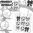 thumbnail image 4 of Tioncy 24 Bolsas de Regalo Transparentes de PVC para Fútbol 20x20x8 cm, 4 of 6