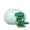 Green-5B Home Decor, variant on JJV Wind-Up Surprise Hatching Eggs, Cute Animal Boom Eggs, Rotate the Egg to Hatch a Walking Animal, Clockwork Mechanical Reusable Fun Toys Toys Age 6-8