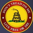thumbnail image 3 of CafePress - Dtom Gadsden Flag (Logo) Long Sleeve Dark T Shirt - Long Sleeve Dark T-Shirt, 3 of 5
