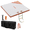 1.8*1.5m, variant on Portable Inflatable Floating Dock Platform – Heavy-Duty Non-Slip PVC Water Mat – Perfect for Lake, Pool, Ocean, Yoga, Fishing, Lounging – Gradient White & Orange-Red – Size: 1.8×1.5m