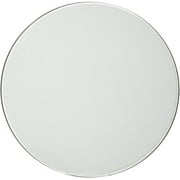 18 Inch Glass Table Top | 1/4" Thick Tempered Polished Pencil Edge | 18" No Bevel Premium Round Flat Circular Plate Glass | Perfect Circle