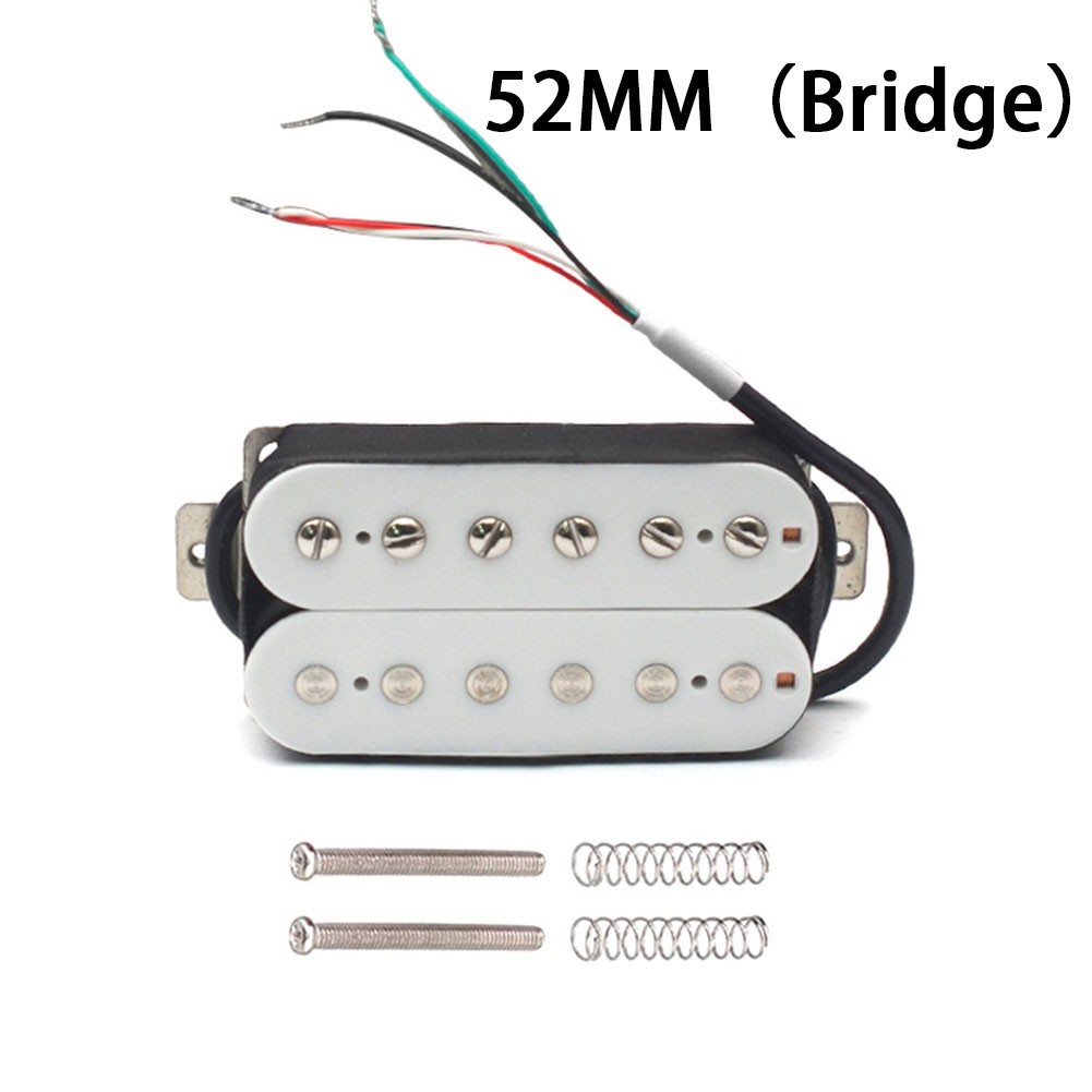 ALSLIAO Ceramic Guitar Pickup Humbucker Double Coil Neck Bridge For ST