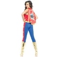thumbnail image 2 of Leg Avenue Women's 3 Piece Comic Book Super Hero Costume, Blue/Red, Medium, 2 of 4