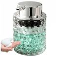 thumbnail image 1 of Foaming Hand Soap Dispenser, Bathroom Soap Dispenser or Lotion Dispenser for Kitchen, Refillable Clear Glass Dispenser, 1 of 8