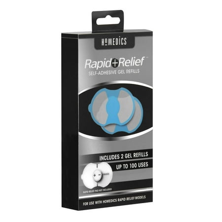 HoMedics Rapid + Relief Electronic Pain Relief Pad Refills, 2 Count