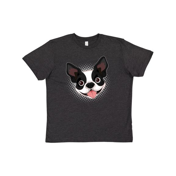 Inktastic Boston Terrier Dog Gift Youth T-Shirt