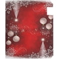 thumbnail image 3 of Winter Snowflakes and Christmas Tree Magnetic Magnetic Mailbox Cover Standard Size for Garden Yard Outdoor Decorations-18 x 20.8", 3 of 5