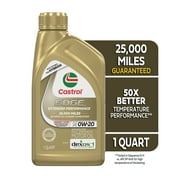 Castrol EDGE Extended Performance 0W-20 Advanced Full Synthetic Motor Oil, 1 Quart