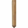 thumbnail image 3 of Ekena Millwork 4"W x 20"D x 20"H Olympic Craftsman Rough Sawn Bracket, Western Red Cedar, 3 of 4