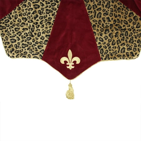 54 quot diva safari elegant leopard print burgundy and fleur 54 quot diva safari elegant leopard print burgundy and fleur