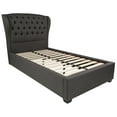 thumbnail image 2 of Flash Furniture Barletta Tufted Upholstered Twin Size Platform Bed in Dark Gray Fabric, 2 of 4