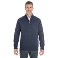 thumbnail image 1 of Devon & Jones Men's Manchester Fully-Fashioned Quarter-Zip Sweater, 1 of 3