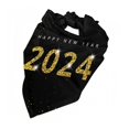 thumbnail image 5 of Junzan Happy New Year 2024 (2)-1pcs Dog Bandanas,Dog Bandanas Scarf Triangle Bibs Kerchief Flannel Thicken Cotton Bandana for Small Medium Large Dogs and Cats, 5 of 9