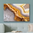 thumbnail image 2 of wall26 - Canvas Wall Art - Abstract Agate Slice Pattern - Giclee Print Gallery Wrap Modern Home Art Ready to Hang - 24" x 36", 2 of 5