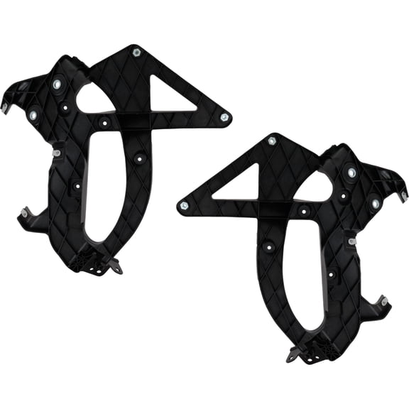 For 2019-2021 Silverado 1500 Front Outer Bumper Bracket SET PAIR