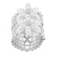 thumbnail image 3 of Hebilla de Bufanda Hueca Zulema Cilindro Plata, 3 of 8