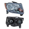 thumbnail image 1 of Faro Principal Compass 2014 A 2017 Jeep LADO PASAJERO Fondo negro TYC ., 1 of 4