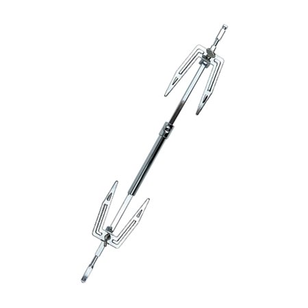 Alloy Plating Telescopic BBQ Stick - Churrasco Tool - Home Kitchen Hotel DIY Barbecue Accessories