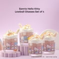 thumbnail image 3 of Hello Kitty® and Friends Rainbow Short Drinking Glasses - 10 oz - Set of 4, 3 of 9