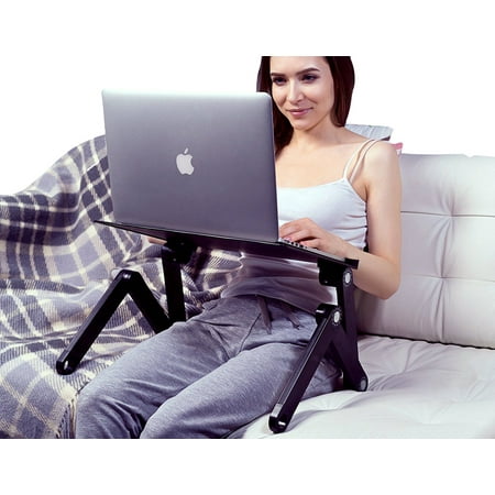 Workez Best Adjustable Laptop Cooling Stand Lap Desk For Bed