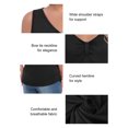 thumbnail image 3 of Gleelist Plus Size Tank Tops for Women Bow Detail V Neck Loose Sleeveless Swing Tank Summer Womens Tops Plus Size XL-5XL, 3 of 9