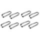 thumbnail image 1 of 8 Pcs Oval French Dessert Mousse Fruit Pie Tart Ring Quiche Cake Mold, 1 of 5