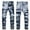 1933Blue4956, variant on HAYIMI Toddler Pants Boys Distressed Jeans High Street Fashion Casual Long Pants Kids Comfortable Stretch Denim Trousers Spring Autumn Cozy Solid Color Daily Slacks