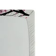 thumbnail image 3 of Ambesonne Floral Fitted Sheet, Cherry Blossom Flower, Full Size, Pink Black, 3 of 3