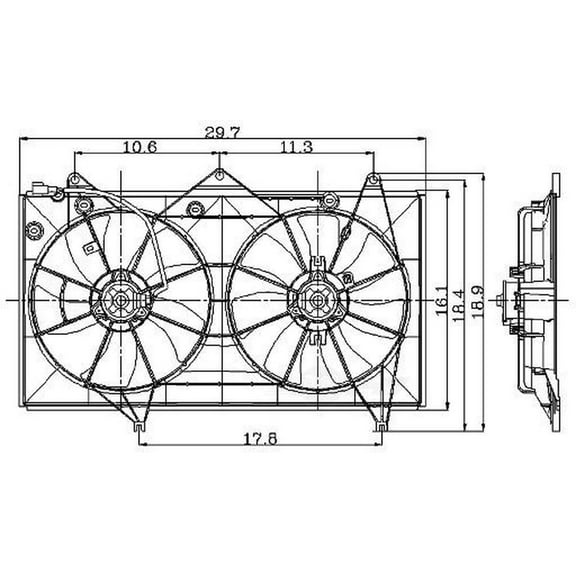 Engine Cooling Fan Assembly