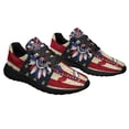 thumbnail image 6 of Proud Caregiver American flag Shoes Sneakers for Women Men Black Size 9, 6 of 7