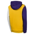 thumbnail image 3 of Youth  Purple Los Angeles Lakers Splash Pullover Hoodie, 3 of 3