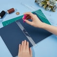 thumbnail image 3 of 1set Acrylic Rulers Measuring Tool for Hole Punchings Clear 17~32x2x0.3cm 3pcs/set, 3 of 6