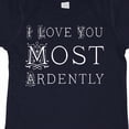 thumbnail image 4 of Inktastic I Love You Most Ardently Austen Girls Baby Bodysuit, 4 of 5