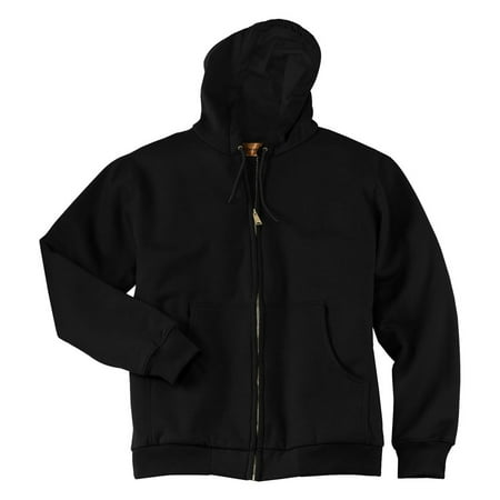 - Cornerstone Men's Warmth Full-Zip Hooded Work Jacket_Black_XX-Large