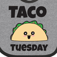 thumbnail image 4 of Inktastic Kawaii Taco Tuesday Boys or Girls Baby Bib, 4 of 4