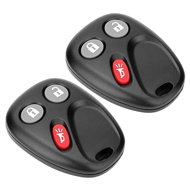 2 uds 3 botones llave de control remoto de entrada sin llave para coche Fob LHJ011