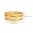 thumbnail image 2 of Japanese Sushi Bucket Rice Storage Bucket Sushi Serving Bucket for Restaurant, 2 of 9
