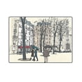thumbnail image 3 of CADecor Square in Paris Throw Blanket Bed Sofa Blanket 58x80 inches, 3 of 3